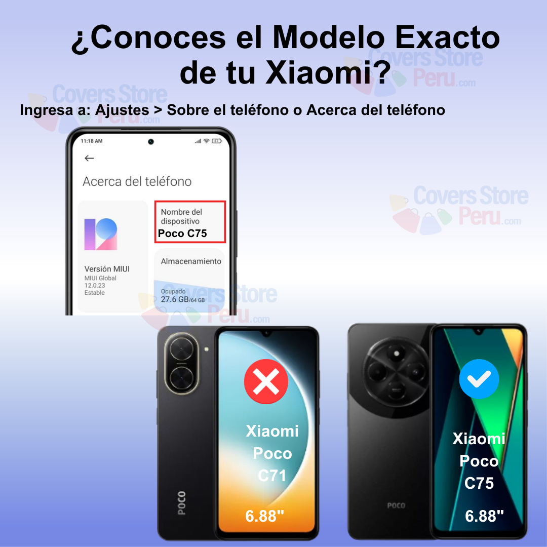 Mica Protector para Xiaomi Poco C75 Vidrio Templado OG