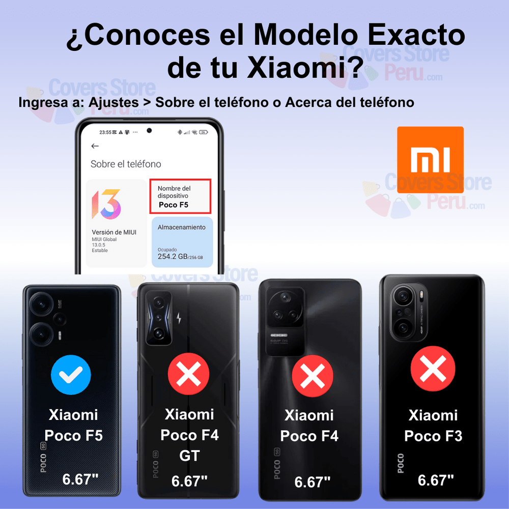 Funda de Xiaomi Poco F5 con Anillo Metálico Rojo Antishock