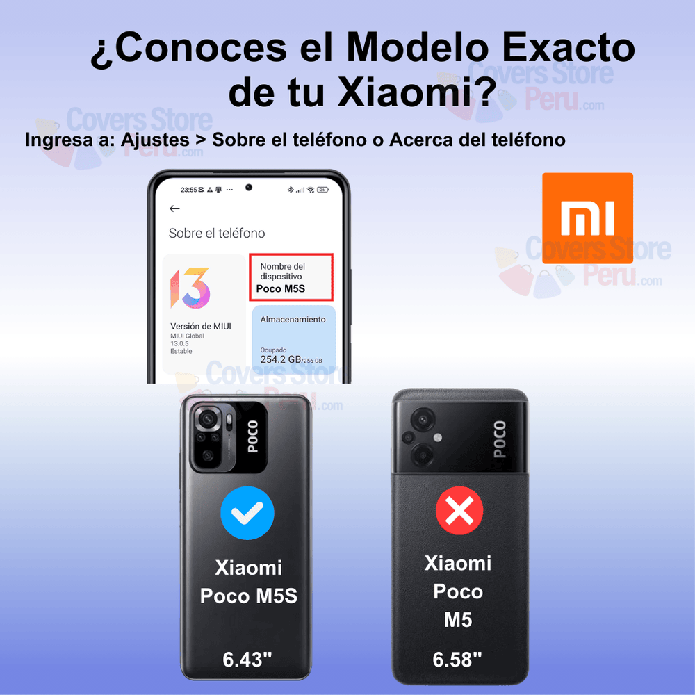 Funda para Xiaomi Poco M5s Holder Parante con Anillo Rojo