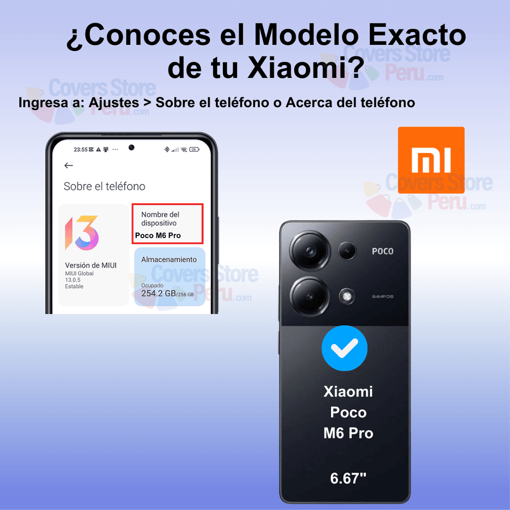 Funda para Xiaomi Poco M6 Pro Anillo Metálico Rojo