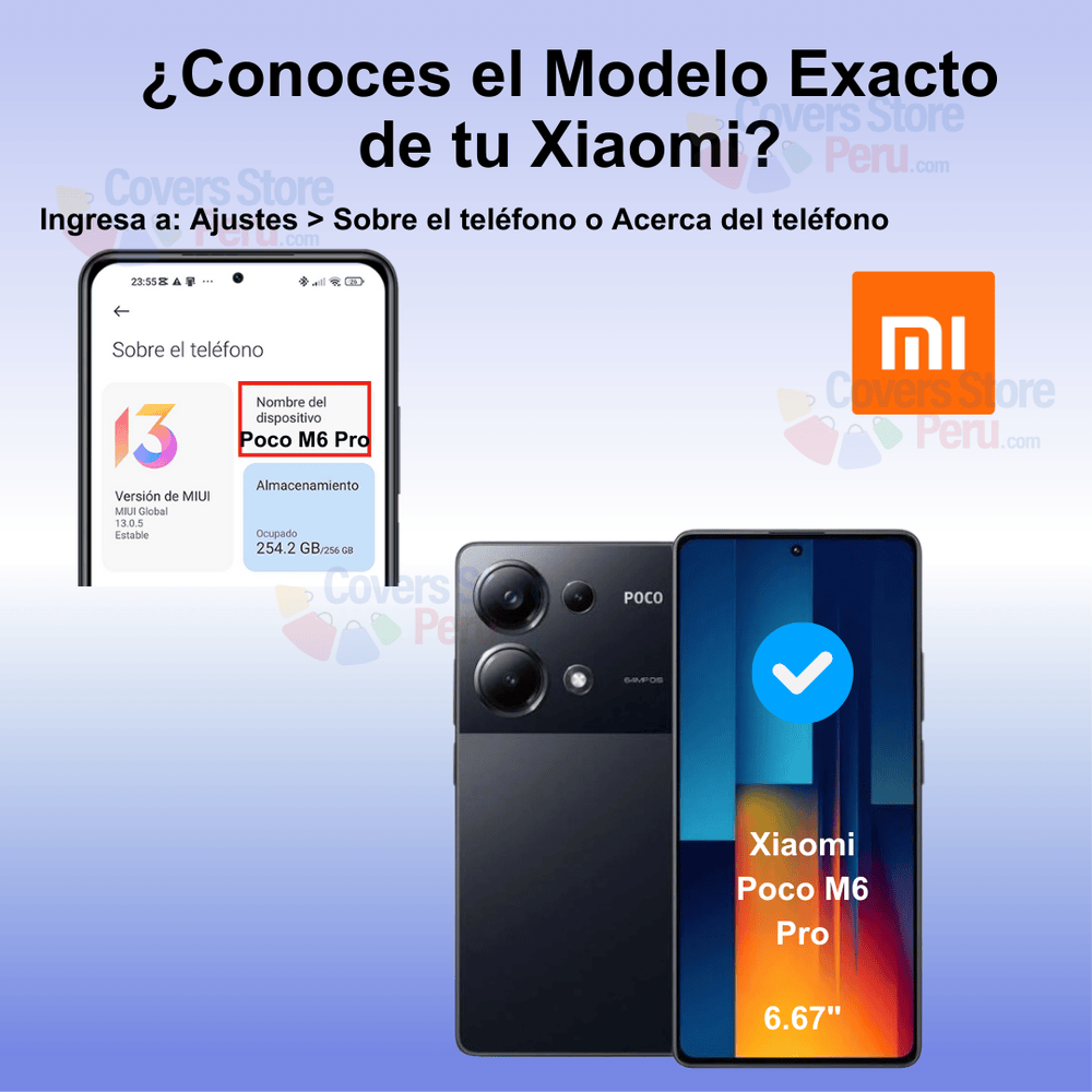 Mica para Xiaomi Poco M6 Pro Black Edition 20K Antishock