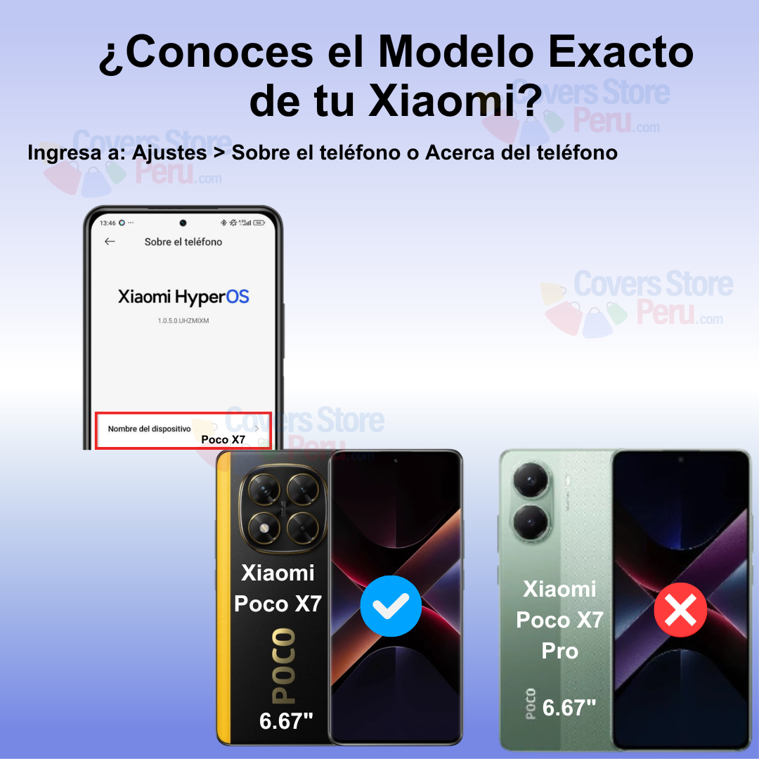 Mica para Xiaomi Poco X7 Protector de Cerámica Mate