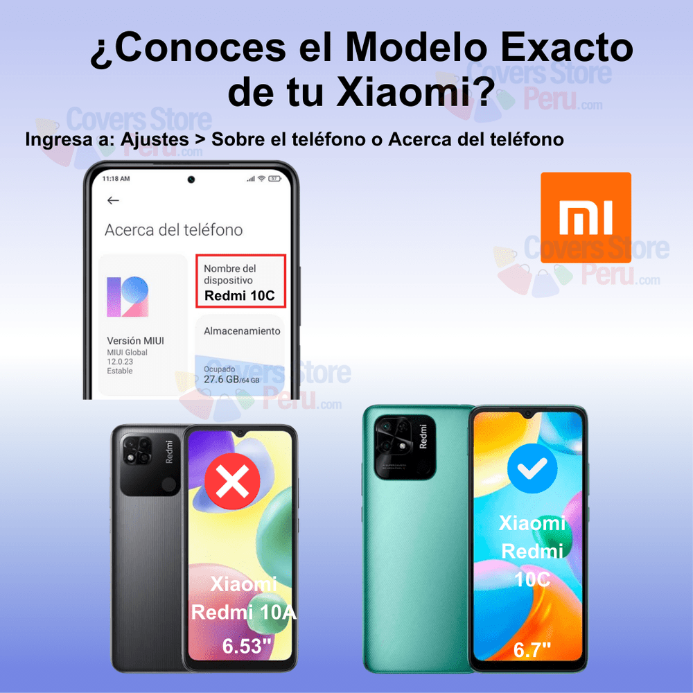 Mica para Xiaomi Redmi 10C Protector 21D Antishock