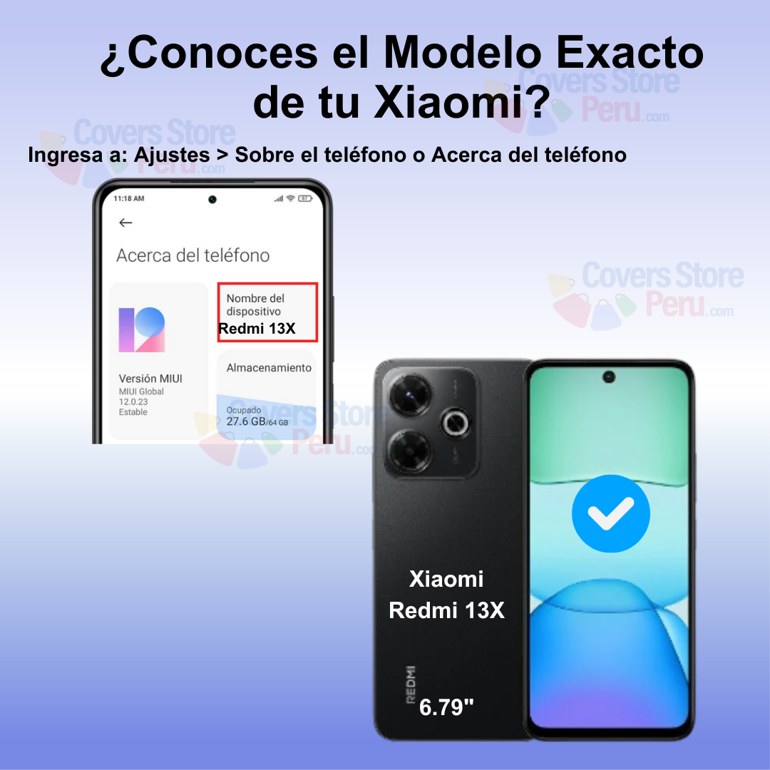 Mica Protector para Xiaomi Redmi 13X Vidrio Templado OG