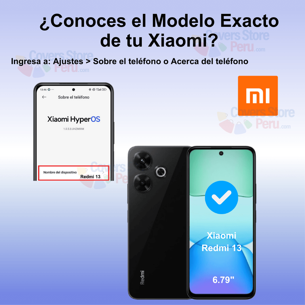 Mica para Xiaomi Redmi 13 Vidrio Templado Anti-Espía