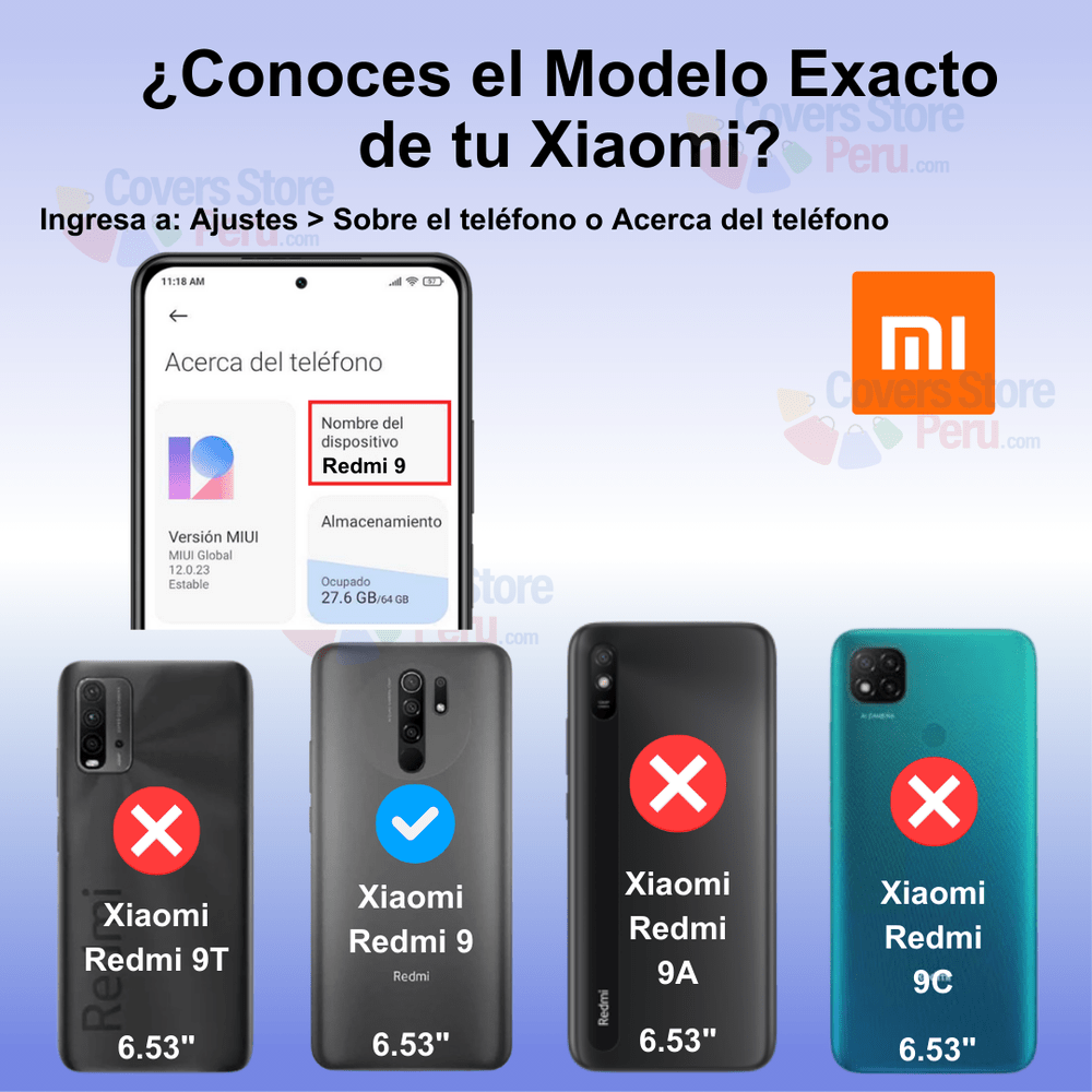 Funda para Xiaomi Redmi 9 New Robot Verde + Protector Cam