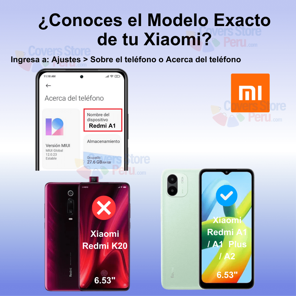 Mica para Xiaomi Redmi A1 Cerámica Anti-Espía Antishock
