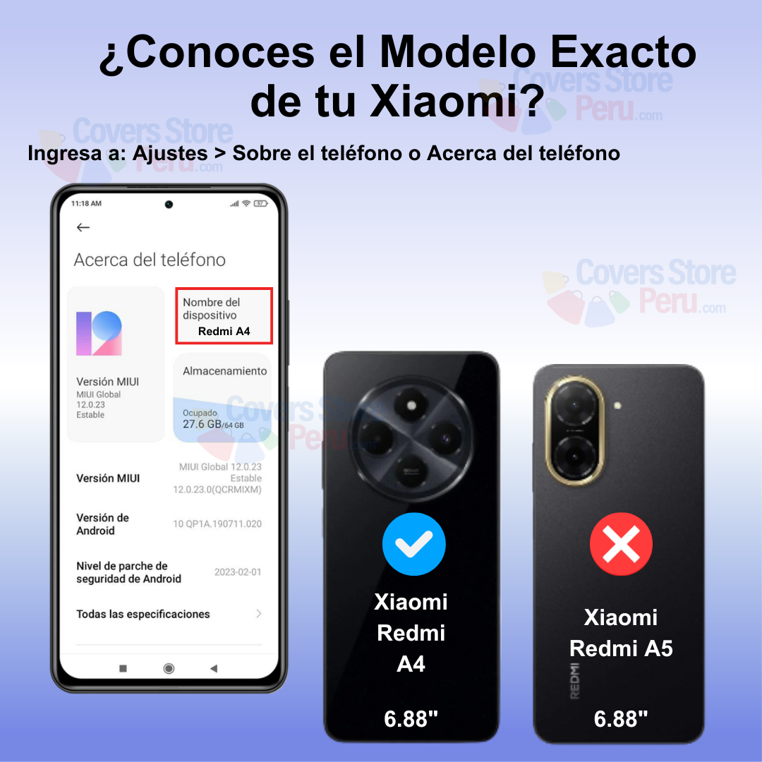 Funda Case para Xiaomi Redmi A4 Jelly Pearl Rojo