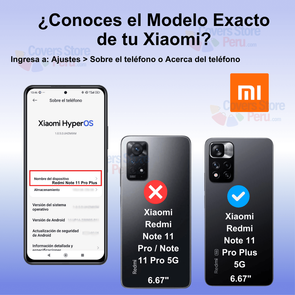 Case Xiaomi Redmi Note 11 Pro Plus 5G Anillo Metálico Negro