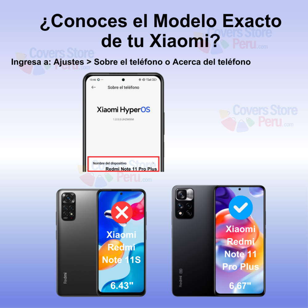 Mica para Xiaomi Redmi Note 11 Pro Plus Vidrio Anti-Espía