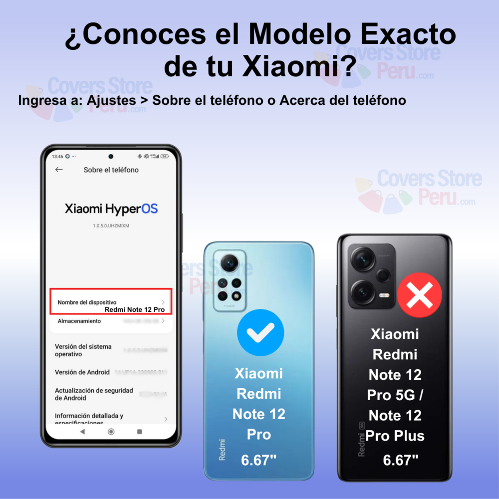 Funda para Xiaomi Redmi Note 12 Pro 4G Holder Parante Rojo