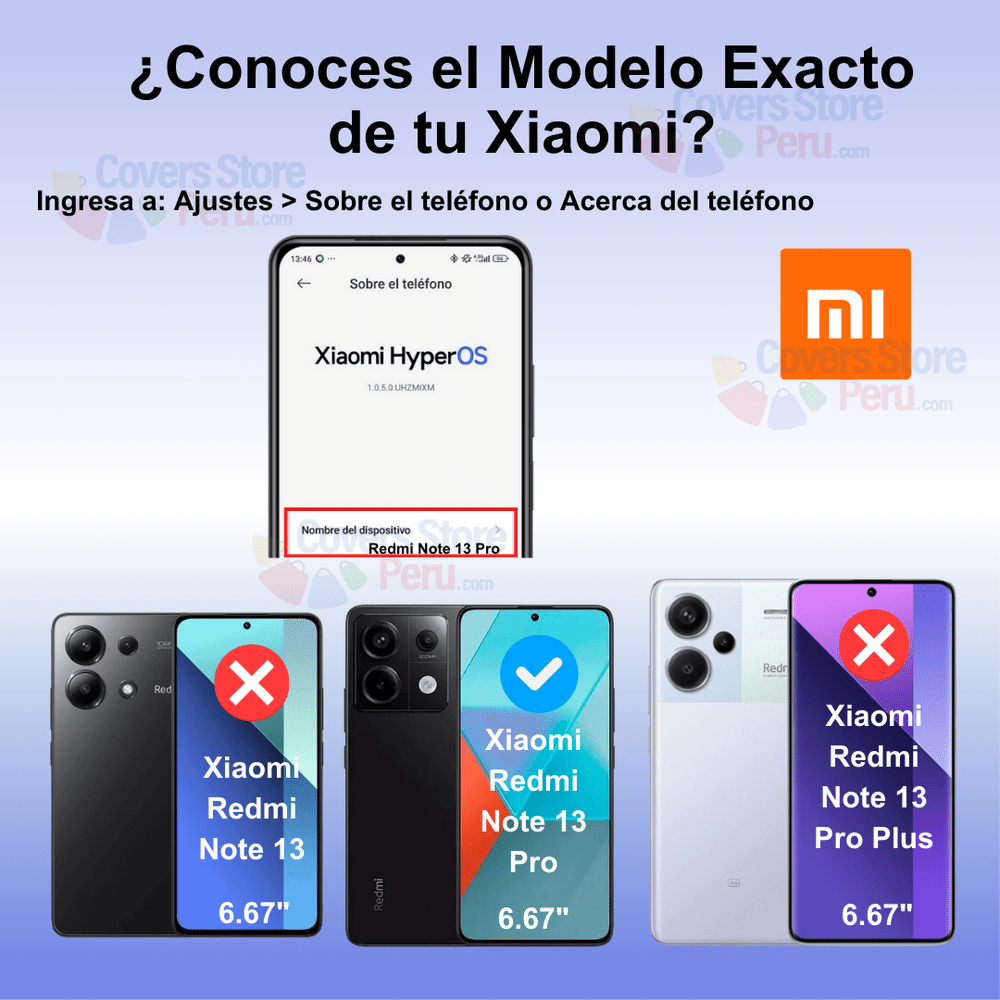 Mica para Xiaomi Note 13 Pro 5G Black Edition 20K Antishock