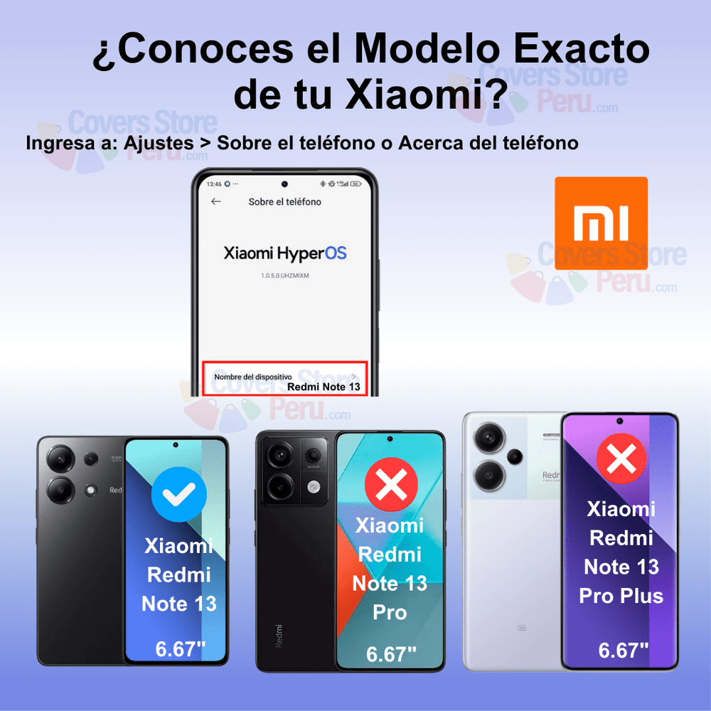 Mica para Xiaomi Redmi Note 13 4G Black Edition 20K