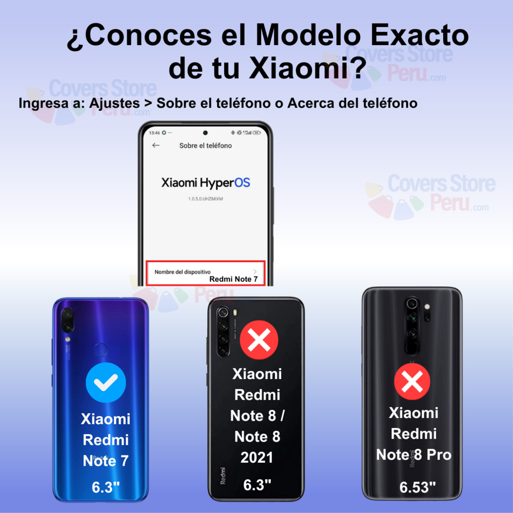 Funda para Xiaomi Redmi Note 7 TPU con esquinas reforzadas