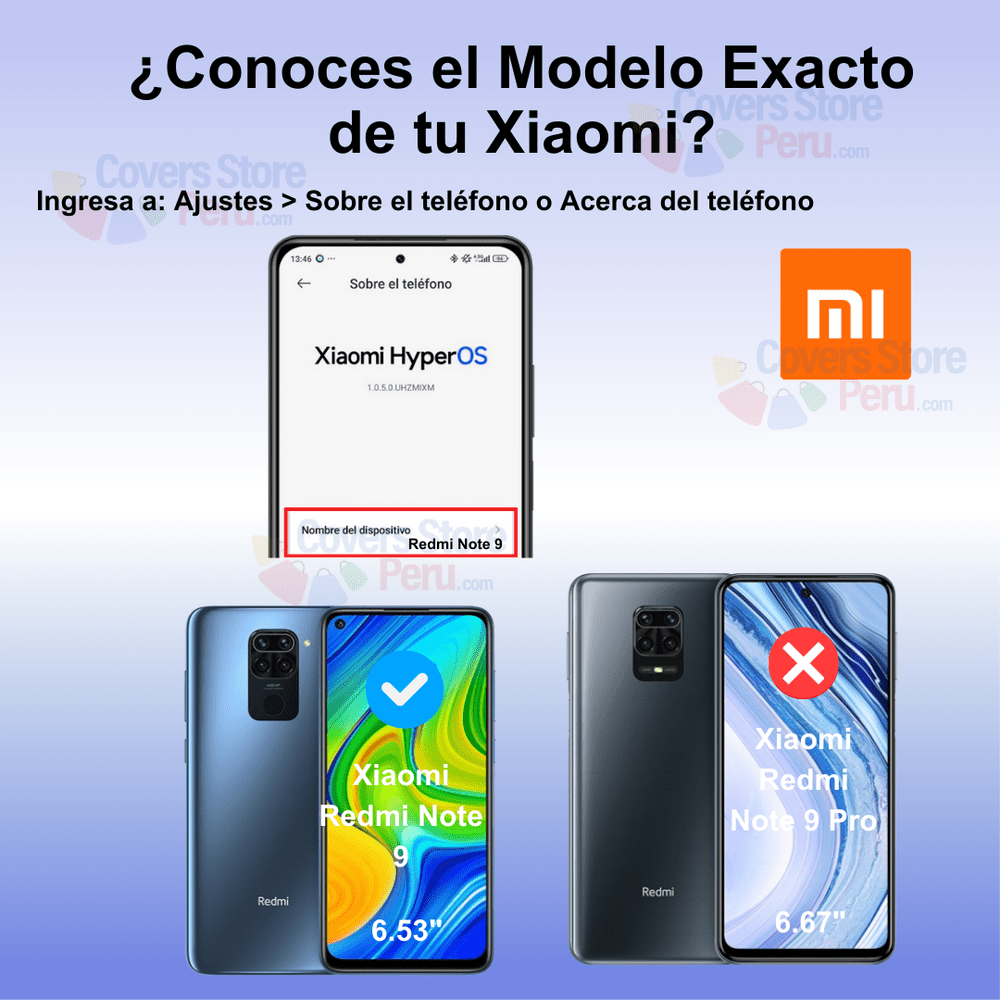 Mica para Xiaomi Note 9 Protector de Pantalla 10D Antishock