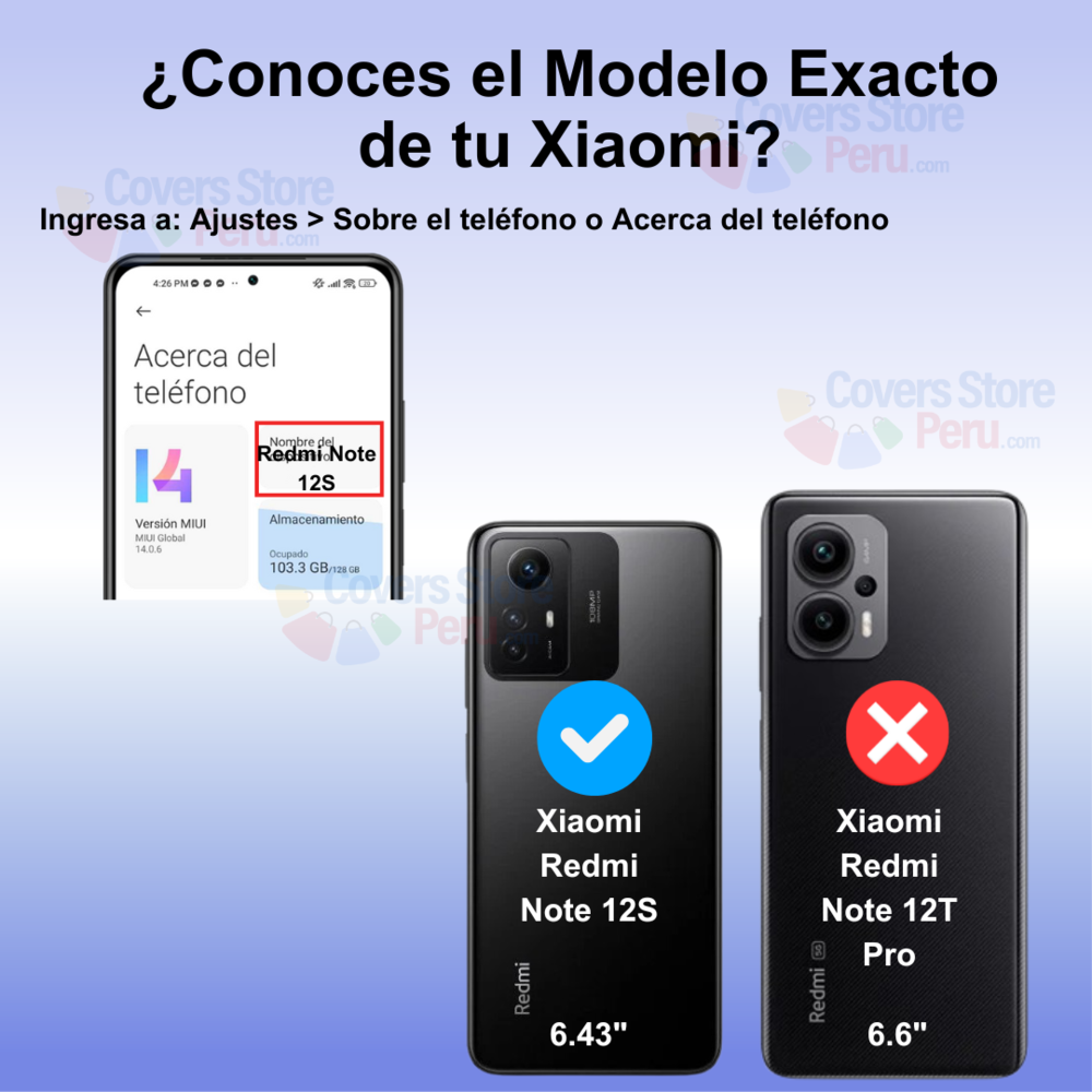 Funda para Xiaomi Redmi Note 12S Ahumado con Anillo Negro