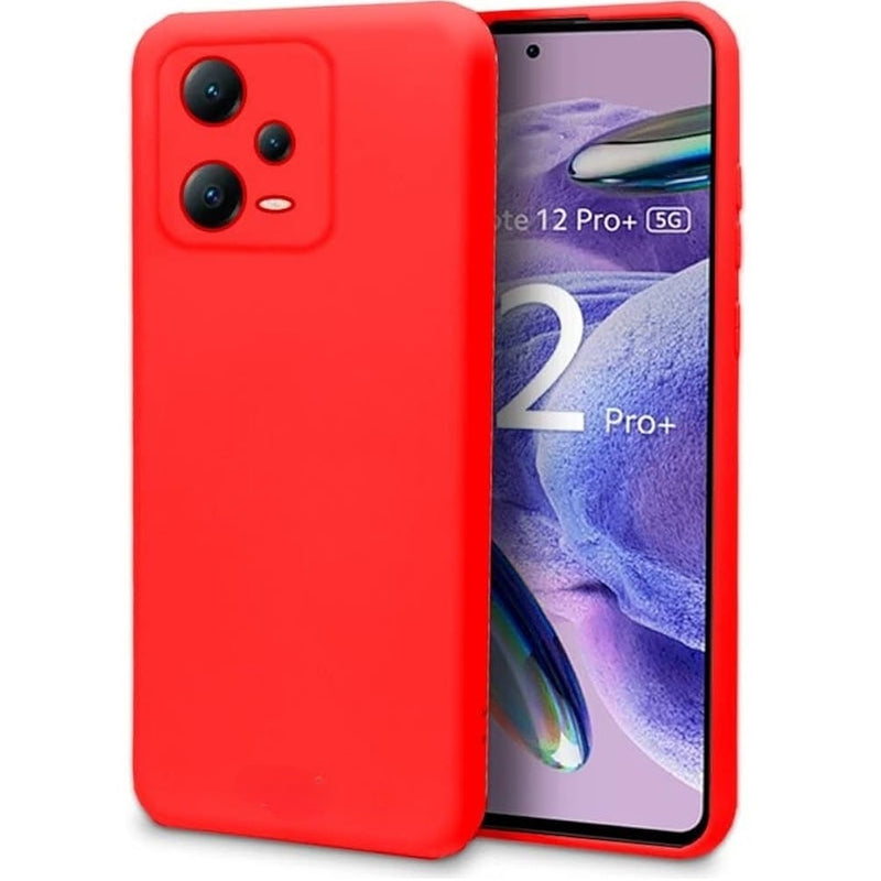 Funda de Xiaomi Redmi Note 12 PRO PLUS 5G Soft Feeling Rojo