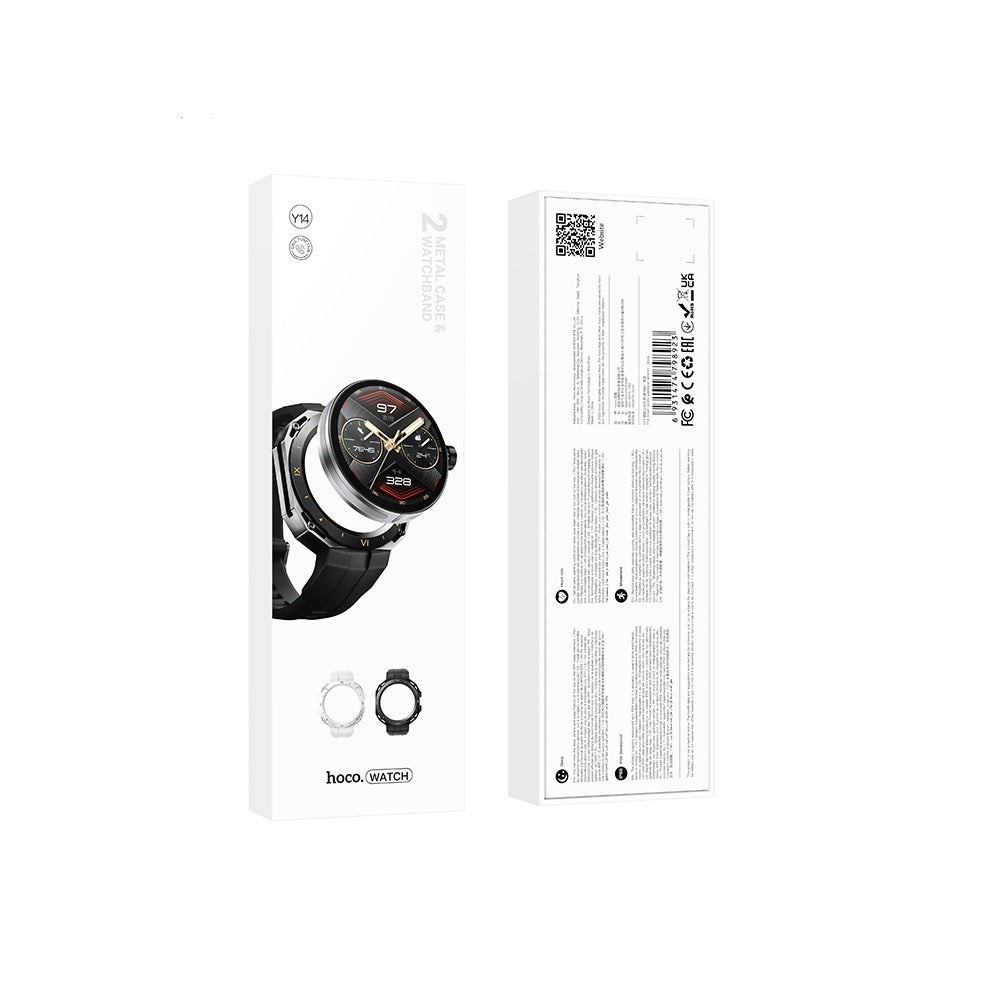 Smartwatch Reloj Inteligente Deportivo Hoco Y14 Negro