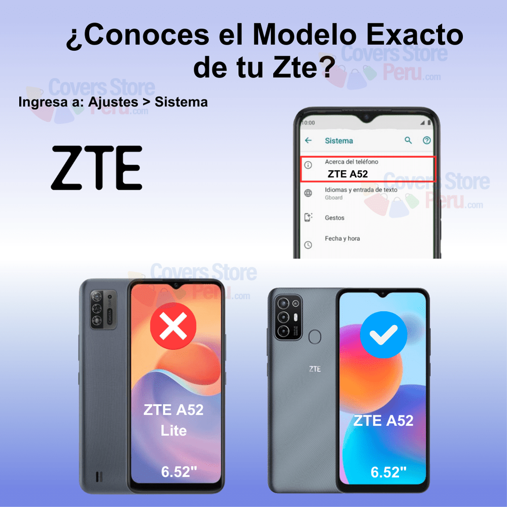 Mica para Zte A52 Film Hydrogel Anti-Espía Antishock
