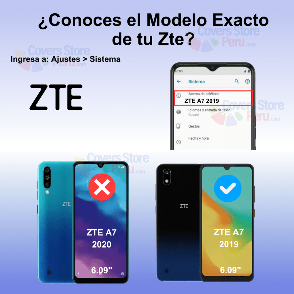 Mica para Zte A7 2019 Film Hydrogel Anti-Espía Antishock