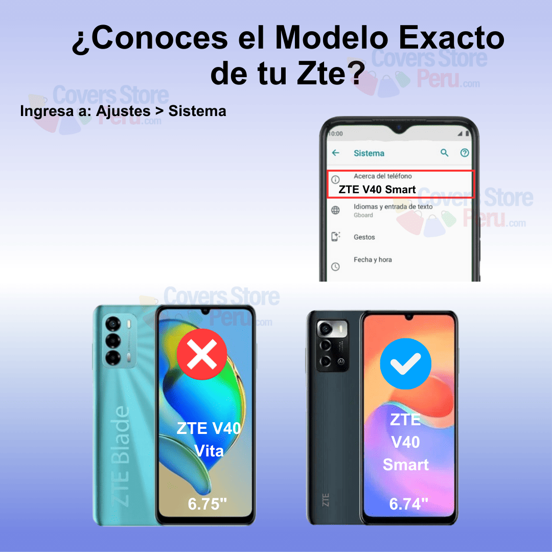 Mica Protector para Zte V40 Smart Vidrio Templado OG
