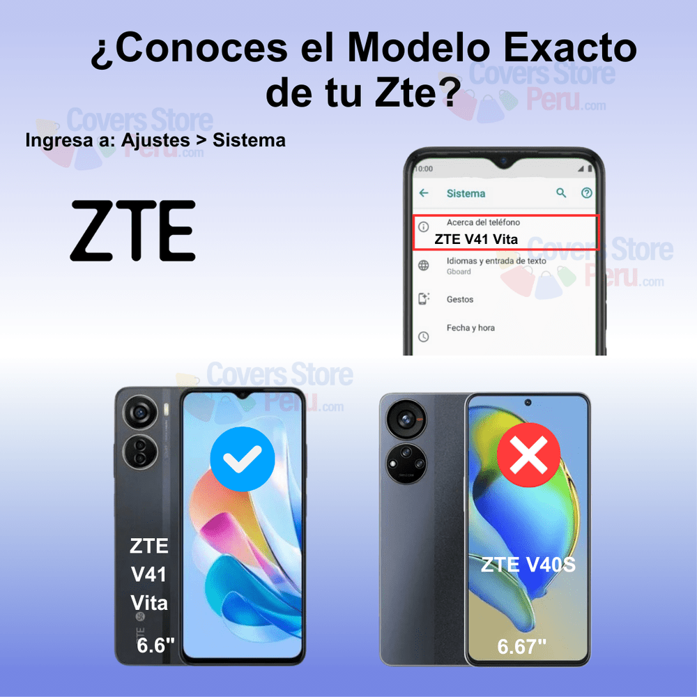 Mica para Zte V41 Vita Film Hydrogel Anti-Espía Antishock