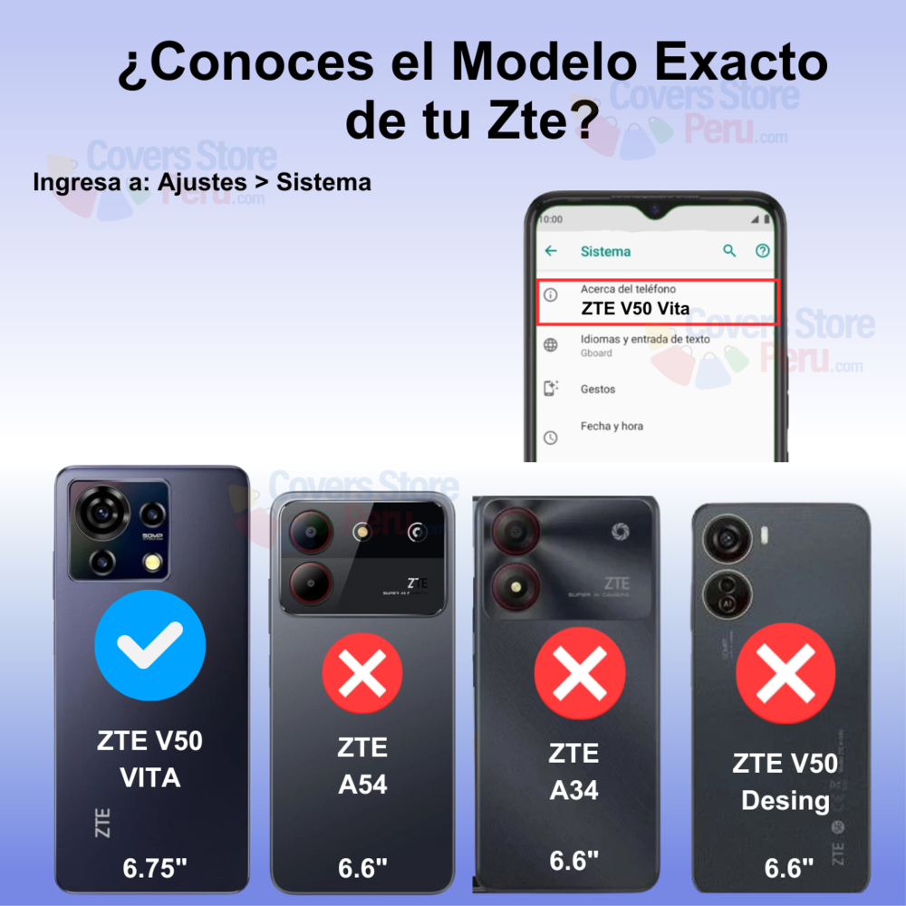 Funda para Zte V50 Vita Anillo Metálico Rojo Antishock