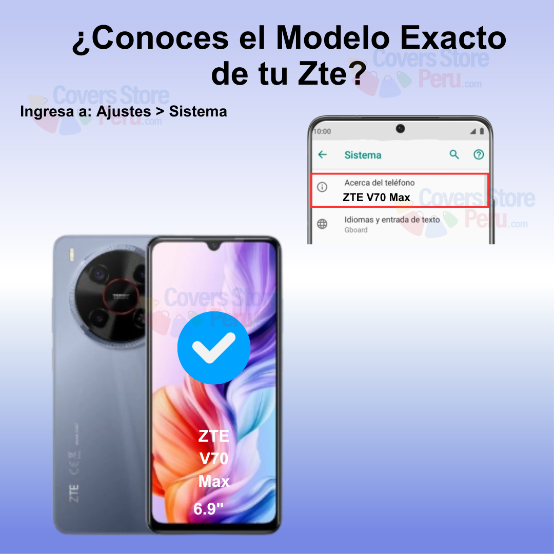Mica Protector para Zte V70 Max Vidrio Templado OG