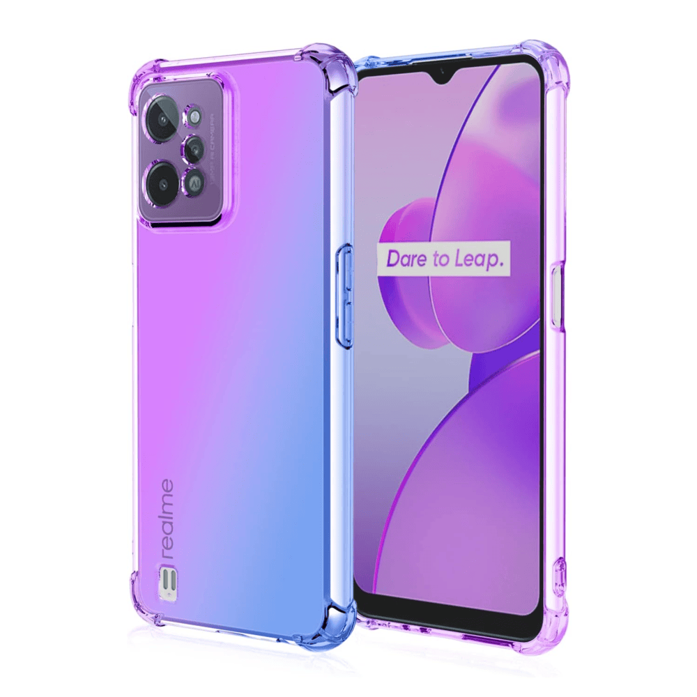 Funda para Realme C21Y TPU con esquinas reforzadas