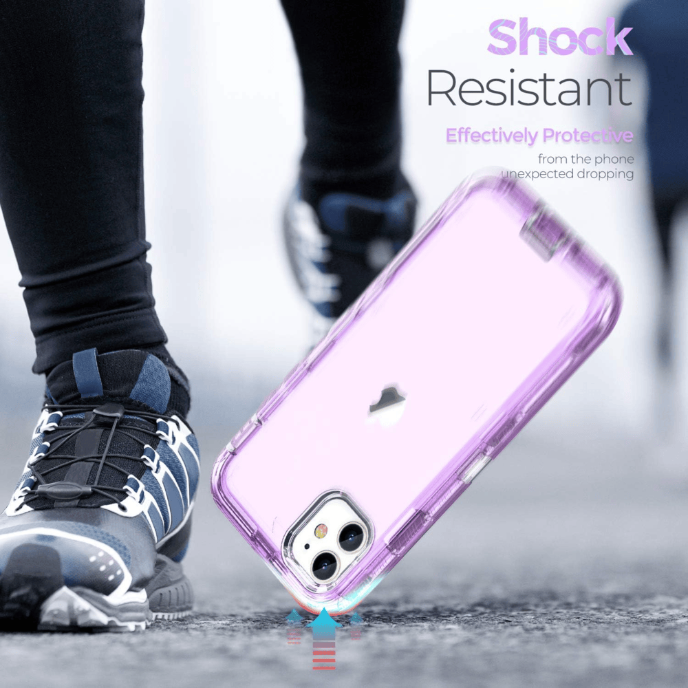 Funda para Xiaomi Redmi 14C Adventure Drop Clear Morado