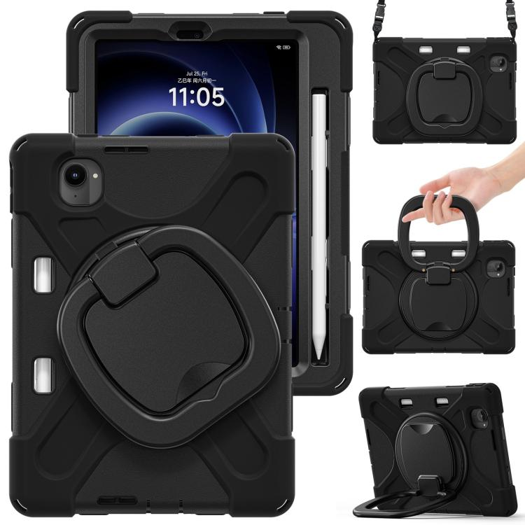Funda para iPad Pro M4 11" Ergo Guard Pro 360° Negro
