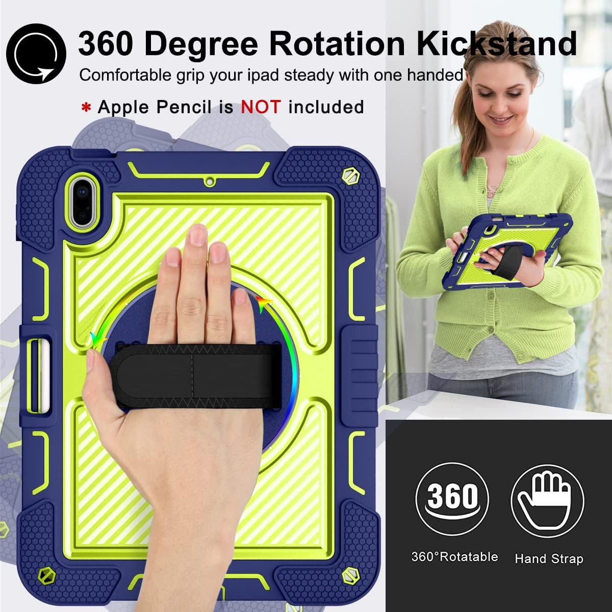 Funda para Xiaomi Redmi Pad 2 11" - UrbanForce Azul 360