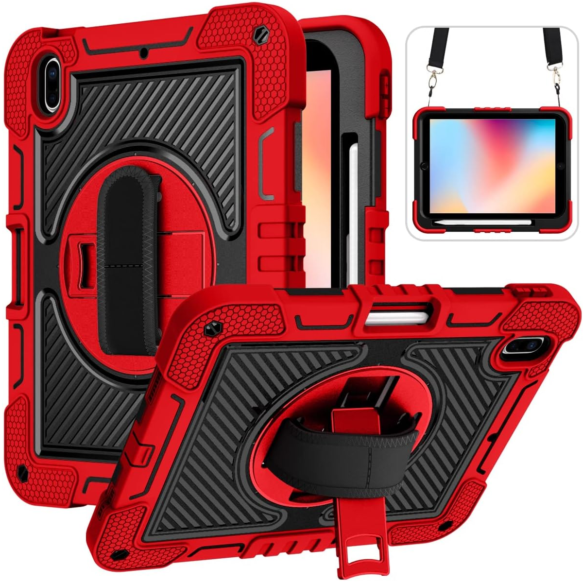 Funda para Xiaomi Redmi Pad 2 11" - UrbanForce Roja 360