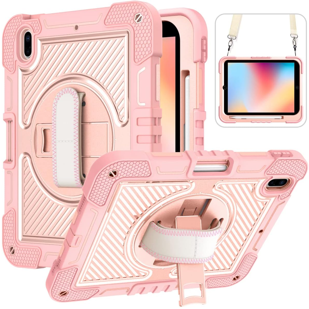 Funda para Xiaomi Redmi Pad 2 11" - UrbanForce Rosa 360