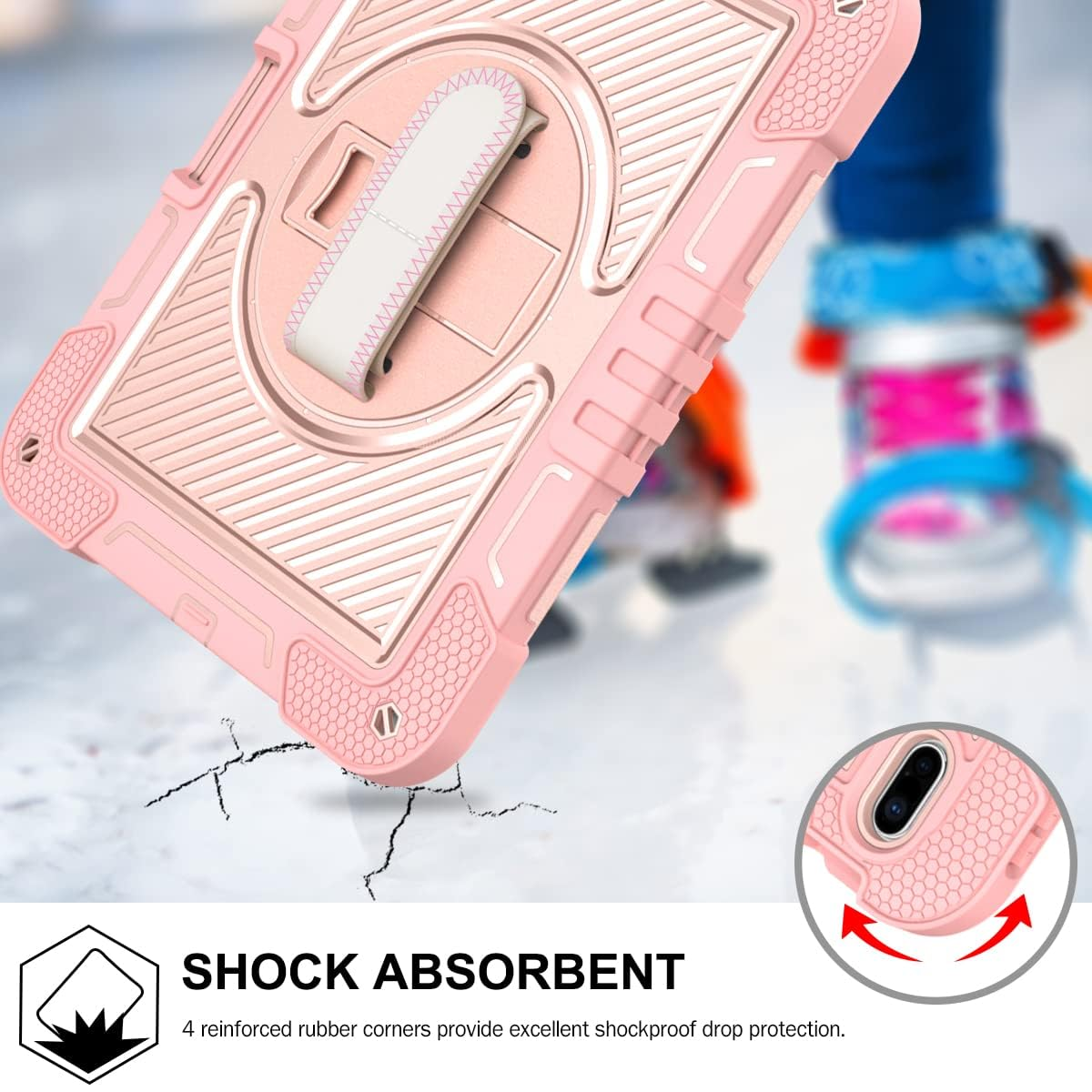 Funda para Xiaomi Redmi Pad 2 11" - UrbanForce Rosa 360