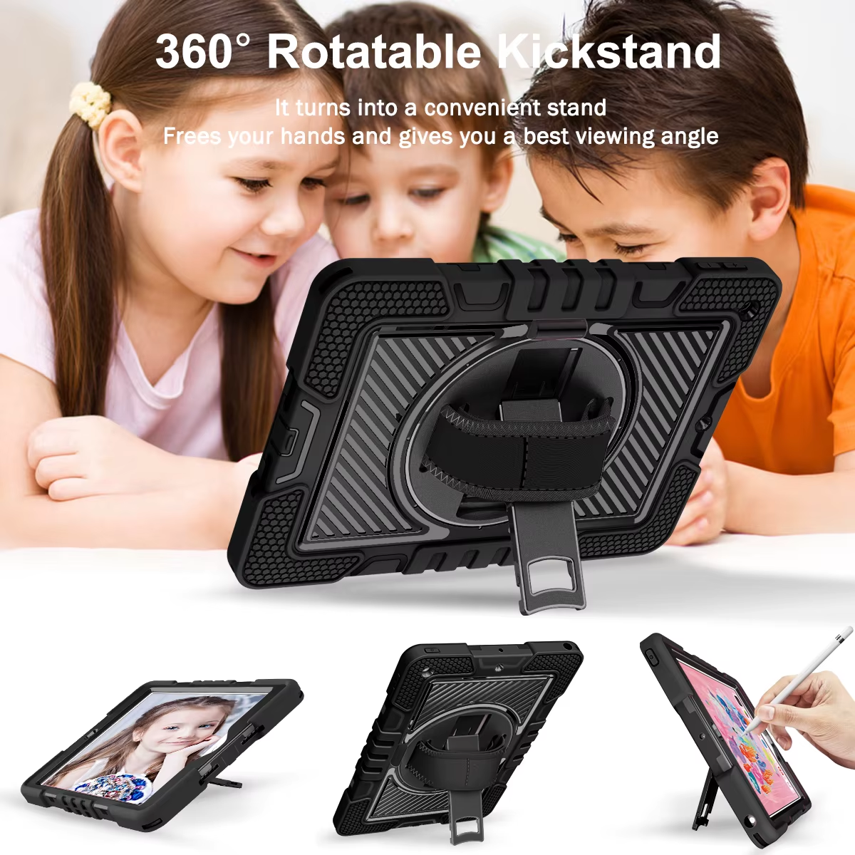 Funda para Xiaomi Redmi Pad 2 11" - UrbanForce Negra 360