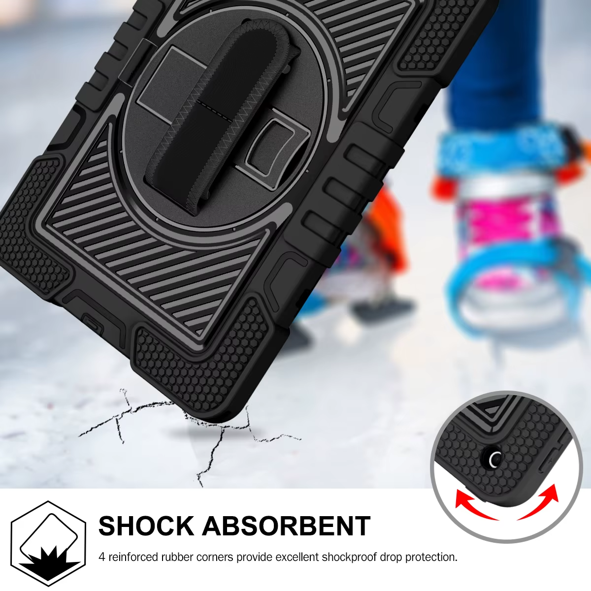 Funda para Xiaomi Redmi Pad 2 11" - UrbanForce Negra 360