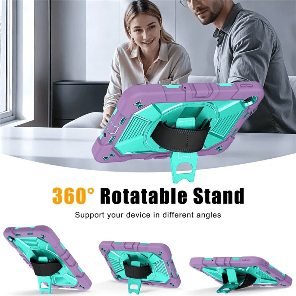 Funda para iPad Pro M4 11" Armor 360° Lila Antishock