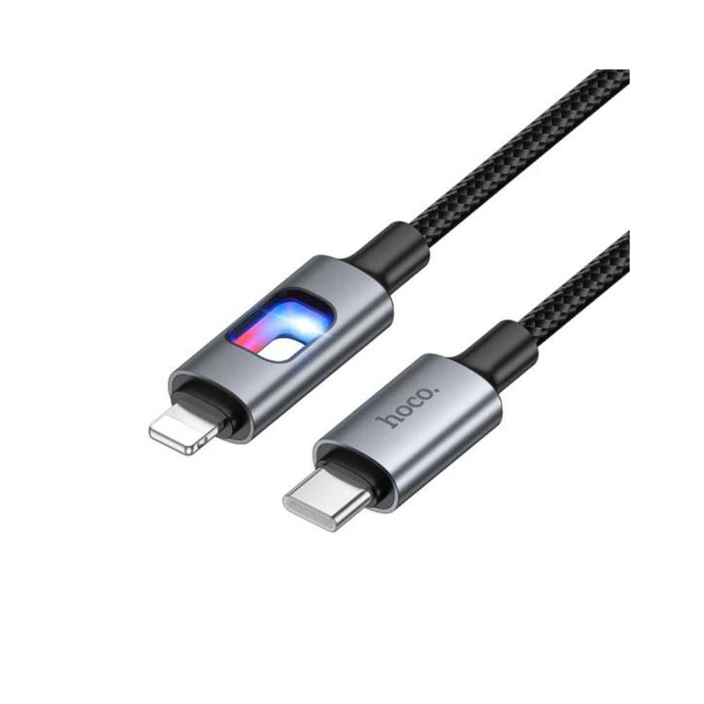 Cable Hoco U144 New Tipo-C a iP PD 27W Carga Rápida Negro