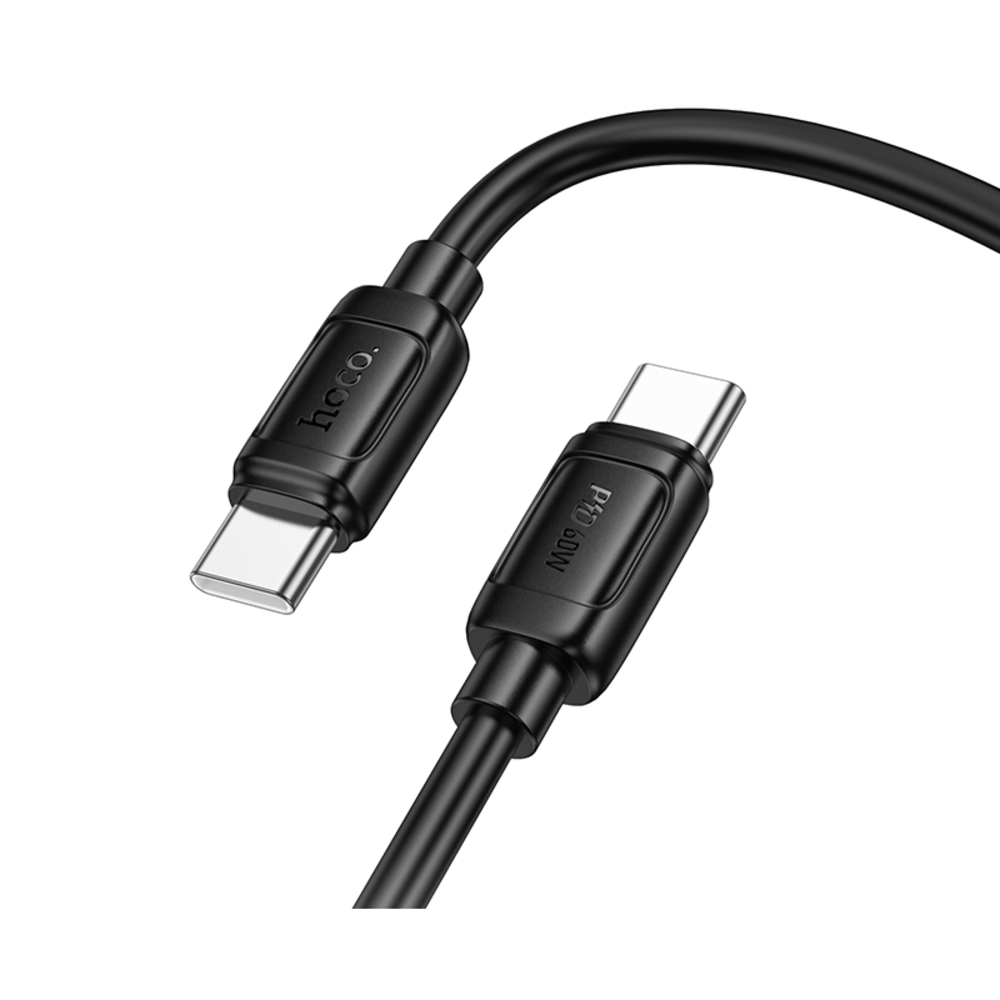 Cable Hoco X115 Surpass Tipo-C a Tipo-C 60W Negro