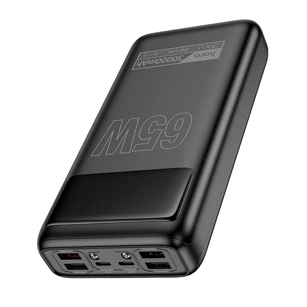 Power Bank 30000mAh Hoco DB81 PD65W Carga Rapida Negro