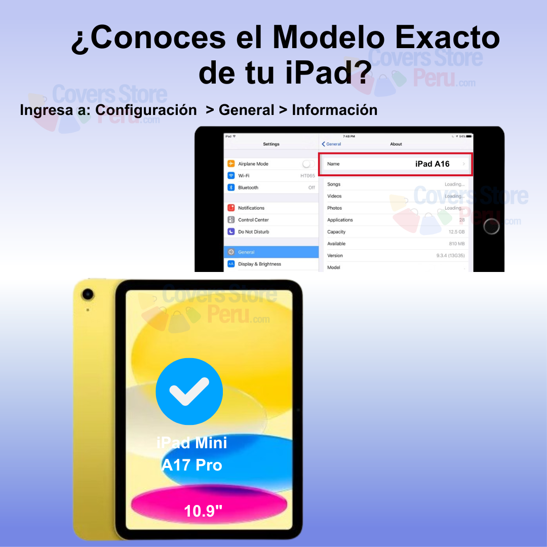 Mica para iPad (A16) de 11"  PaperLike Antishock