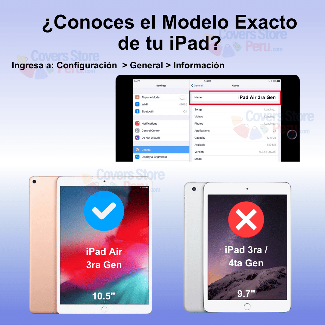 Mica para iPad Air 3ra Gen 10.5" de Cerámica Antishock