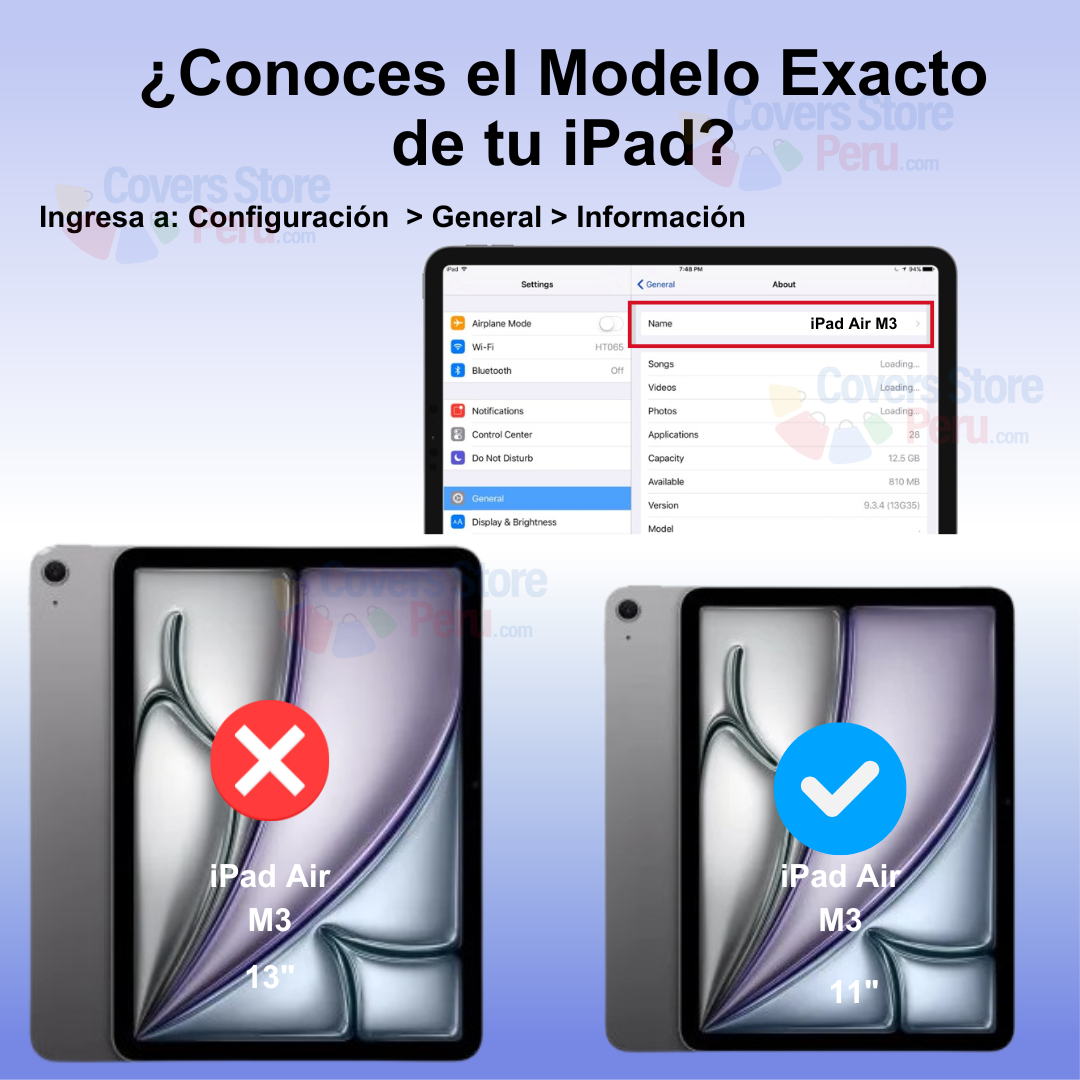 Mica para iPad Air M3 11" de Vidrio Templado Antishock