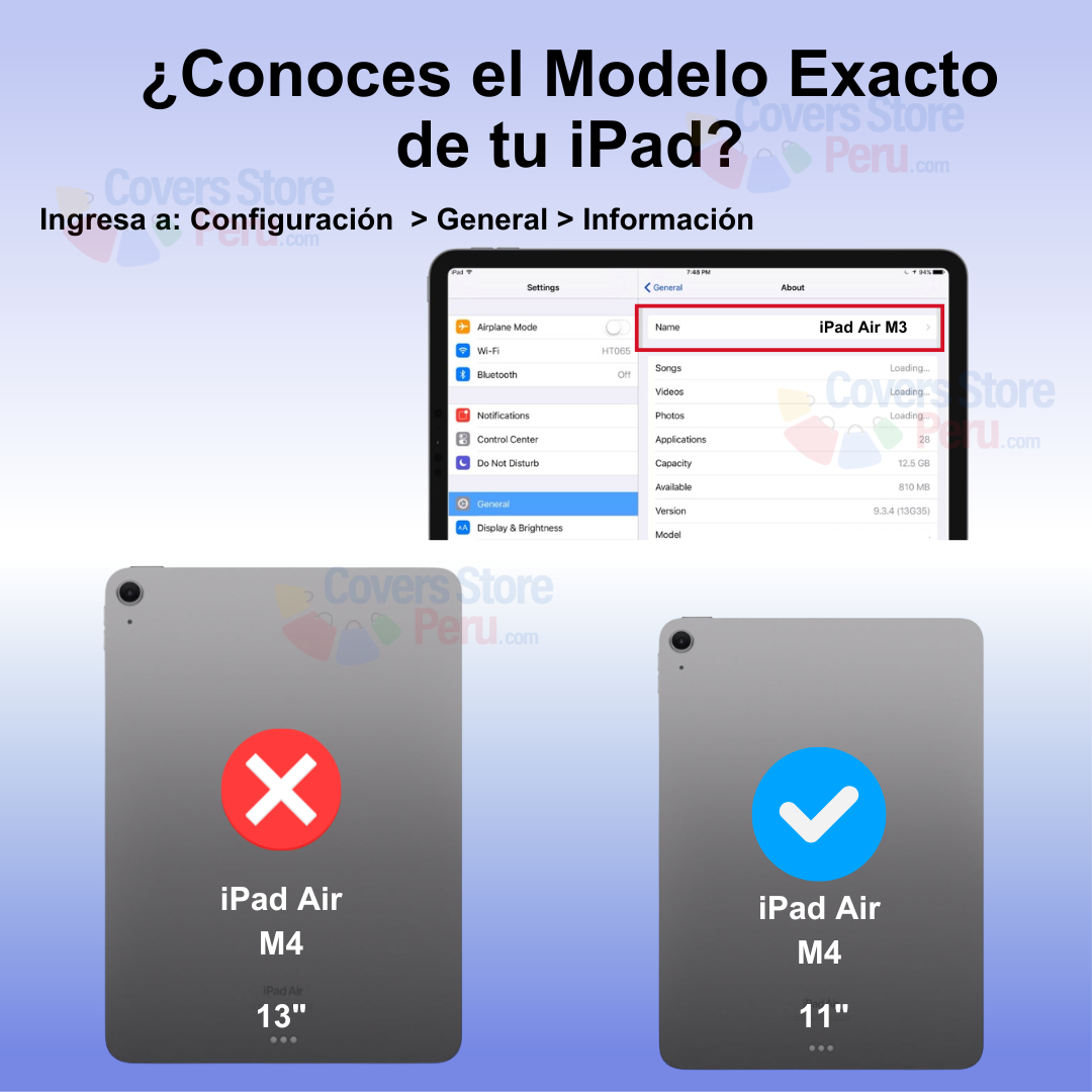 Funda para iPad Air M4 11" Imantada + Portalápiz Rosada