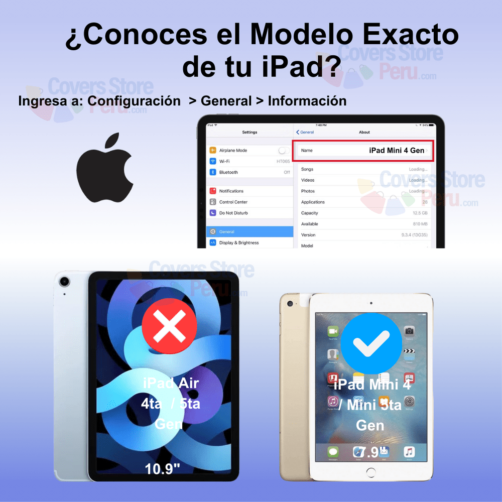 Mica para iPad Mini 4 7.9" de Cerámica Matte Antishock