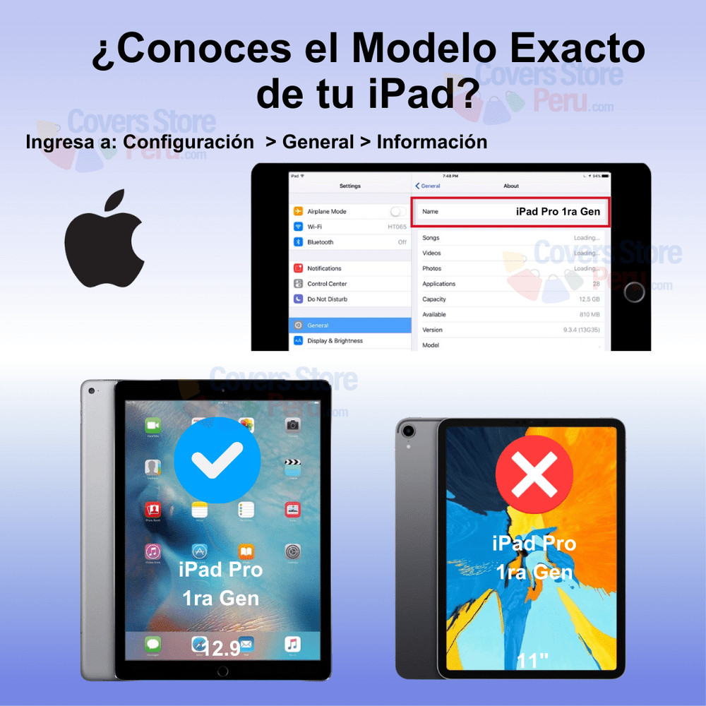 Mica para iPad Pro 1ra Gen 12.9" - A1584 Hydrogel Antishock
