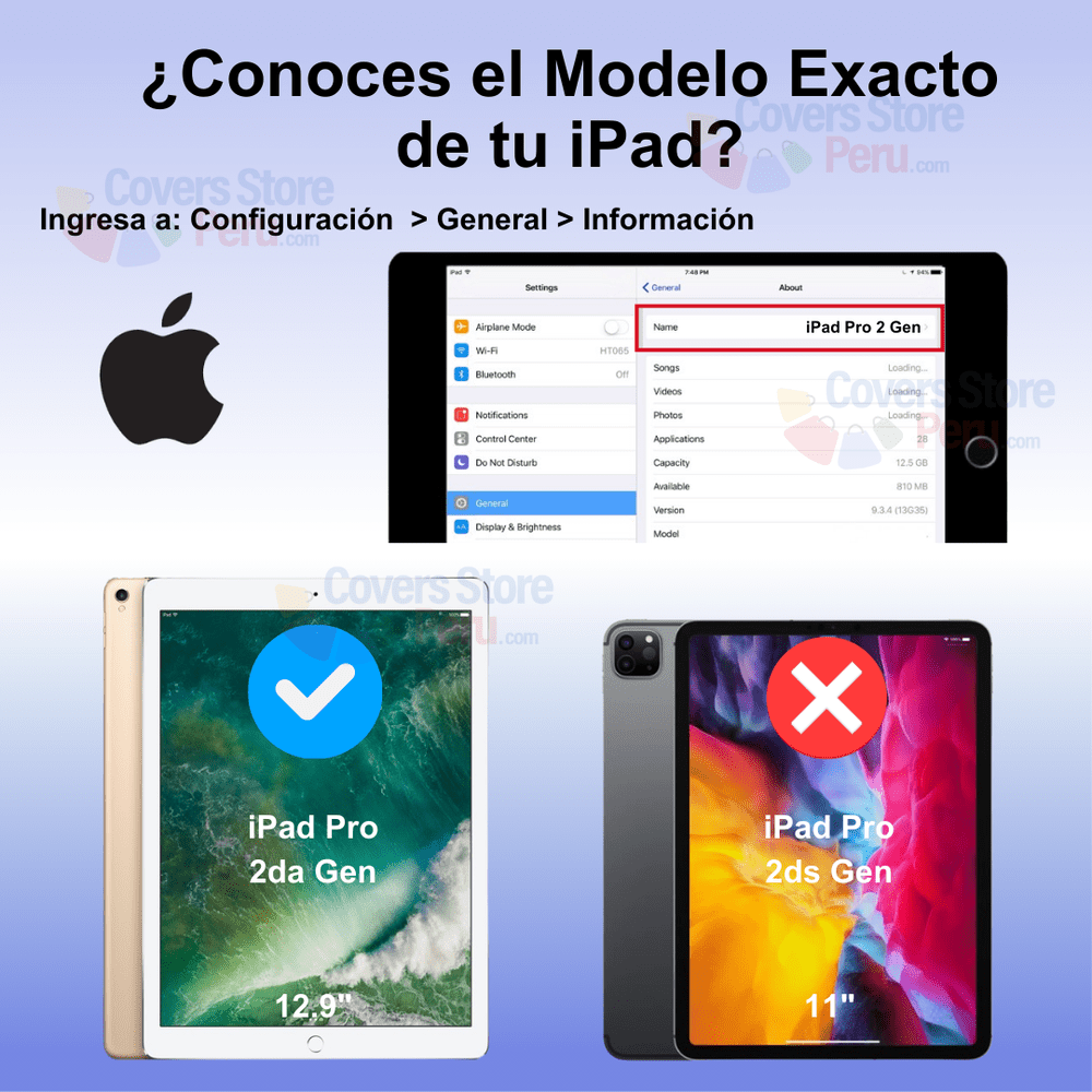 Mica para iPad Pro 2da Gen 12.9" - A1670 Hydrogel Antishock