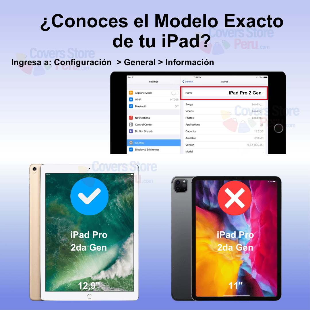 Mica para iPad Pro 2da Gen 12.9" de Vidrio Templado