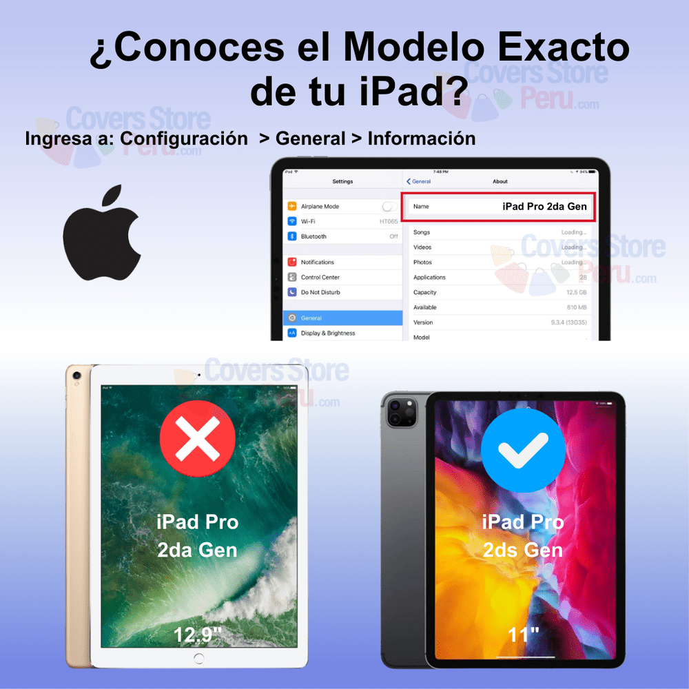 Mica para iPad Pro 2da Gen 11" - A2228 Hydrogel Antishock